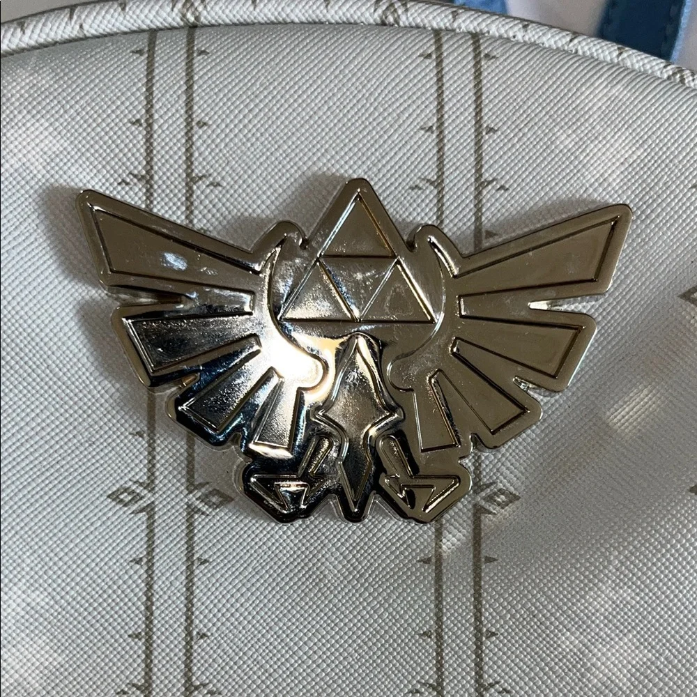Zelda x‎ Bioworld Blue and Silver Mini Backpack